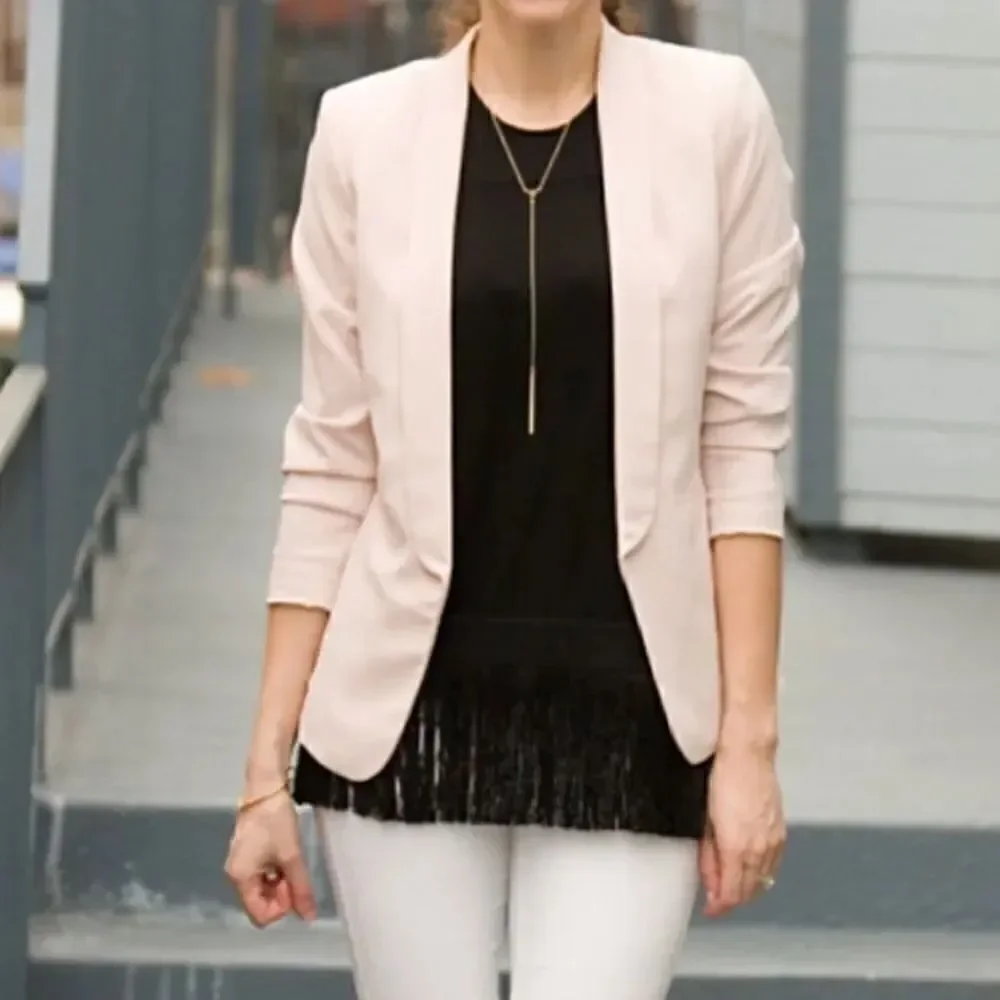 J. Crew Fringe Bottom Tank Top